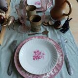Porcelain plates Saint Amand
