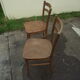 Pair of Luterma bistro chairs