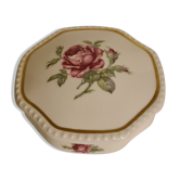 Porcelain box of Limoges RH pink decorations