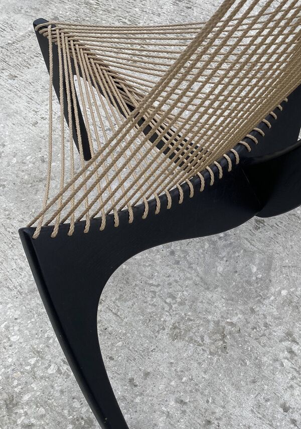Fauteuil « Harp » ou « String » Jørgen Høvelskov,1963