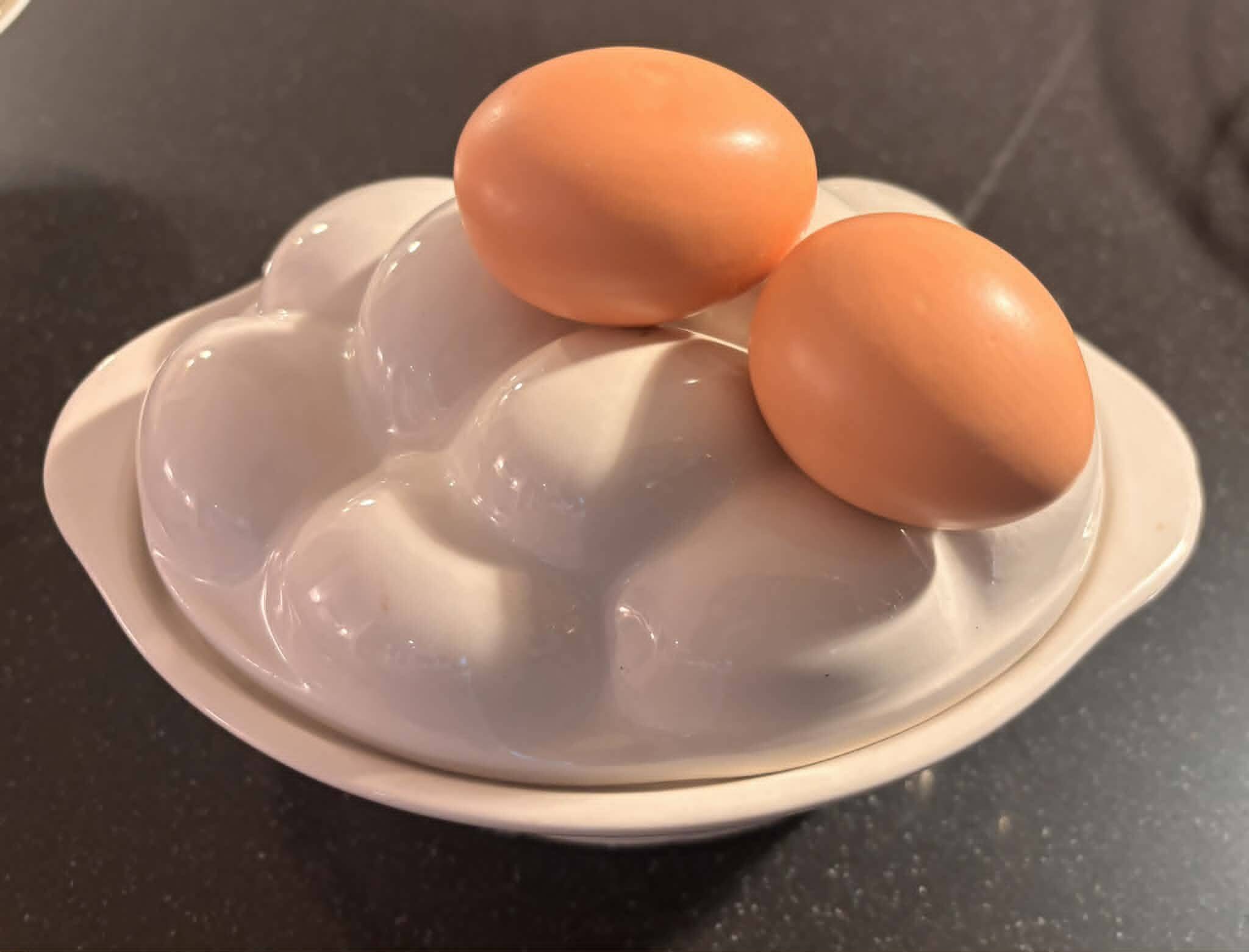 Ceramic egg terrine