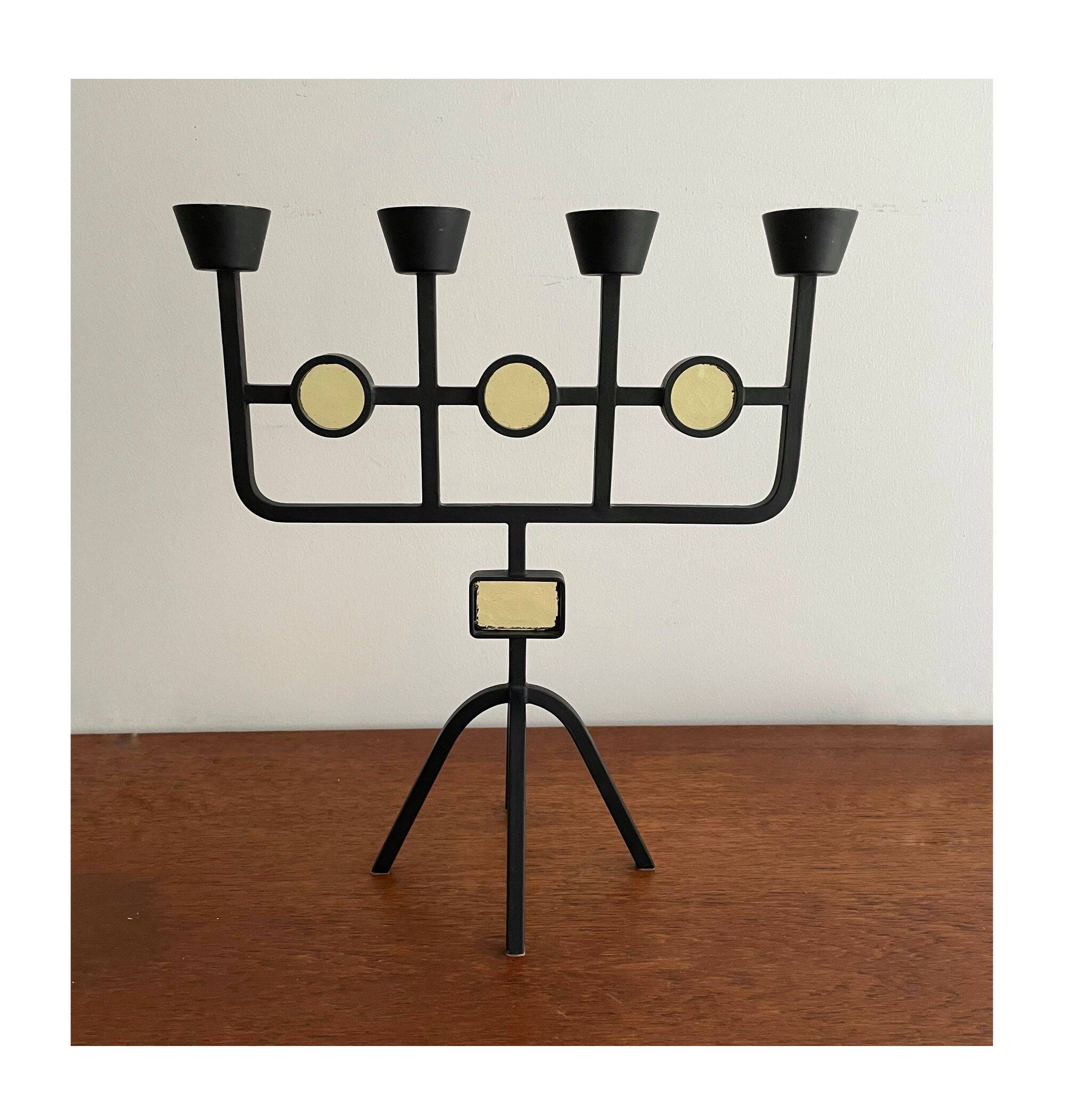 Bougeoir design suédois, Erik Höglund & Gunnar Ander, années 1960