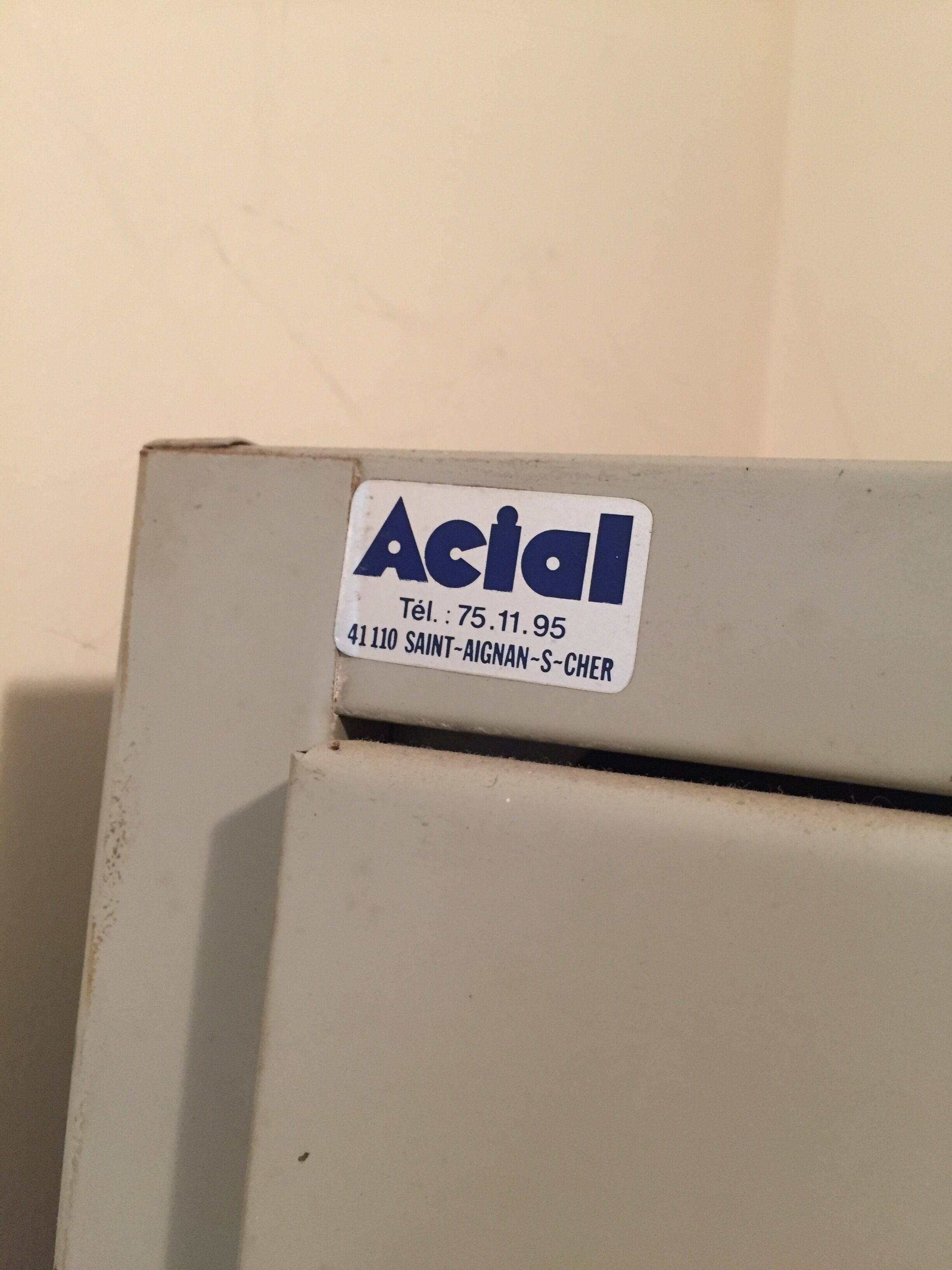 Acial industrial wardrobe 1970