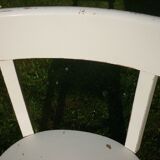 White bistro chair