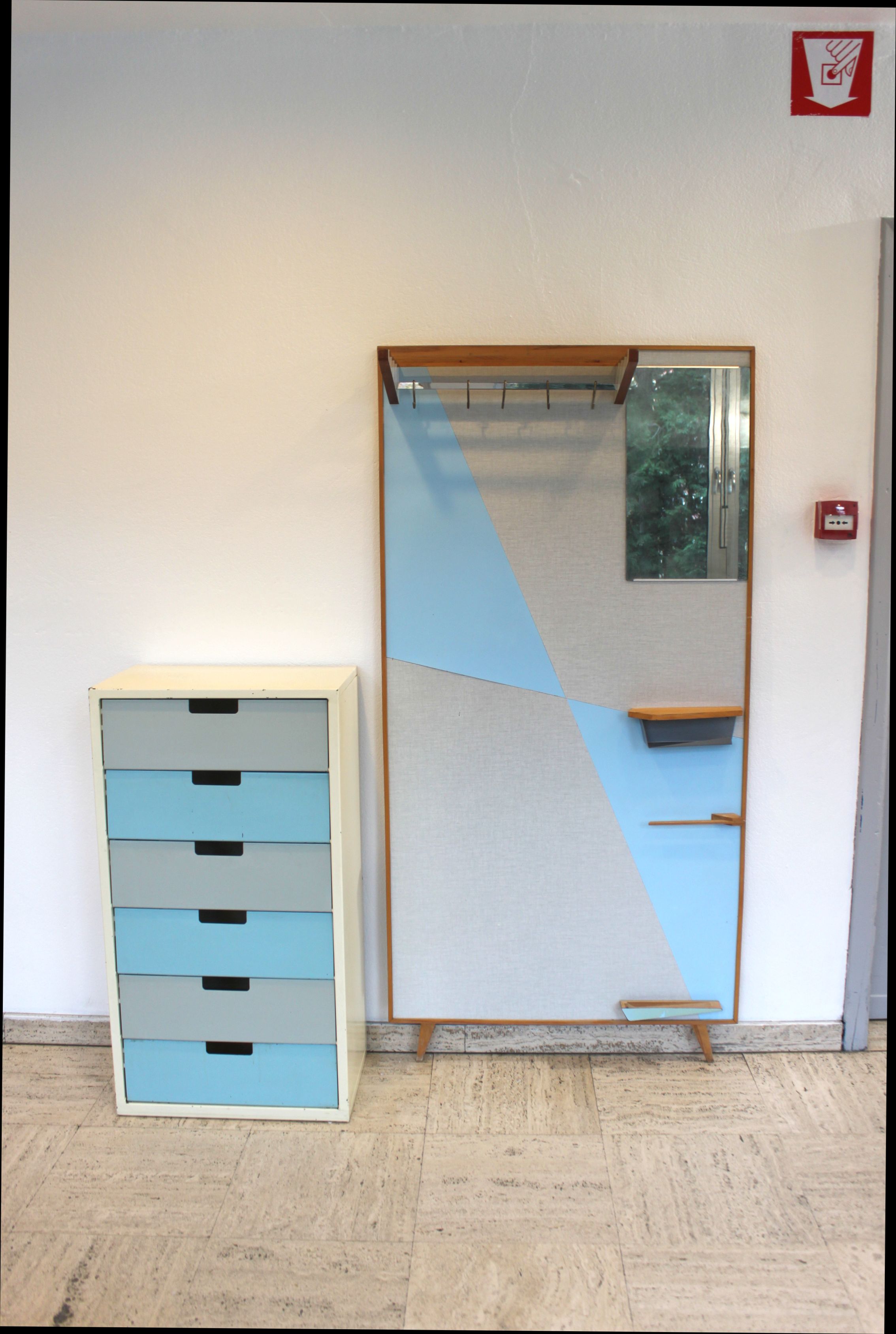 Shoe cabinet by Drevotvar, Czechoslovakia, 1960