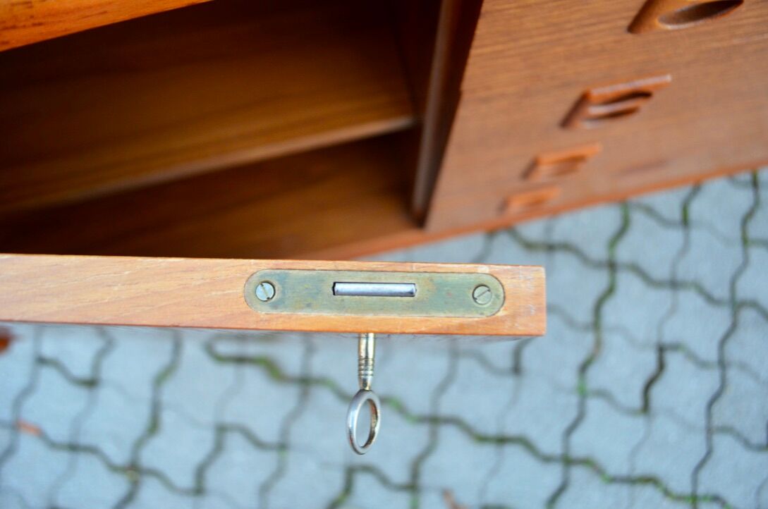 Danish modern teak sideboard