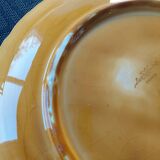 Round plate from Sarreguemines