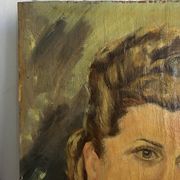 Oil portrait of a woman, 50/60's