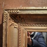 Gilded wood mirror 59x76cm