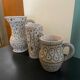 Series of 3 ceramics by Jean Austruy Vallauris 60s