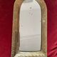 Ethnic brass mirror crafted in the 1980s.