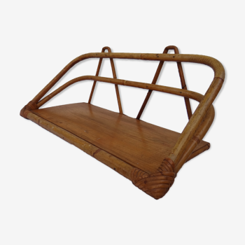 Rattan shelf years 50/60