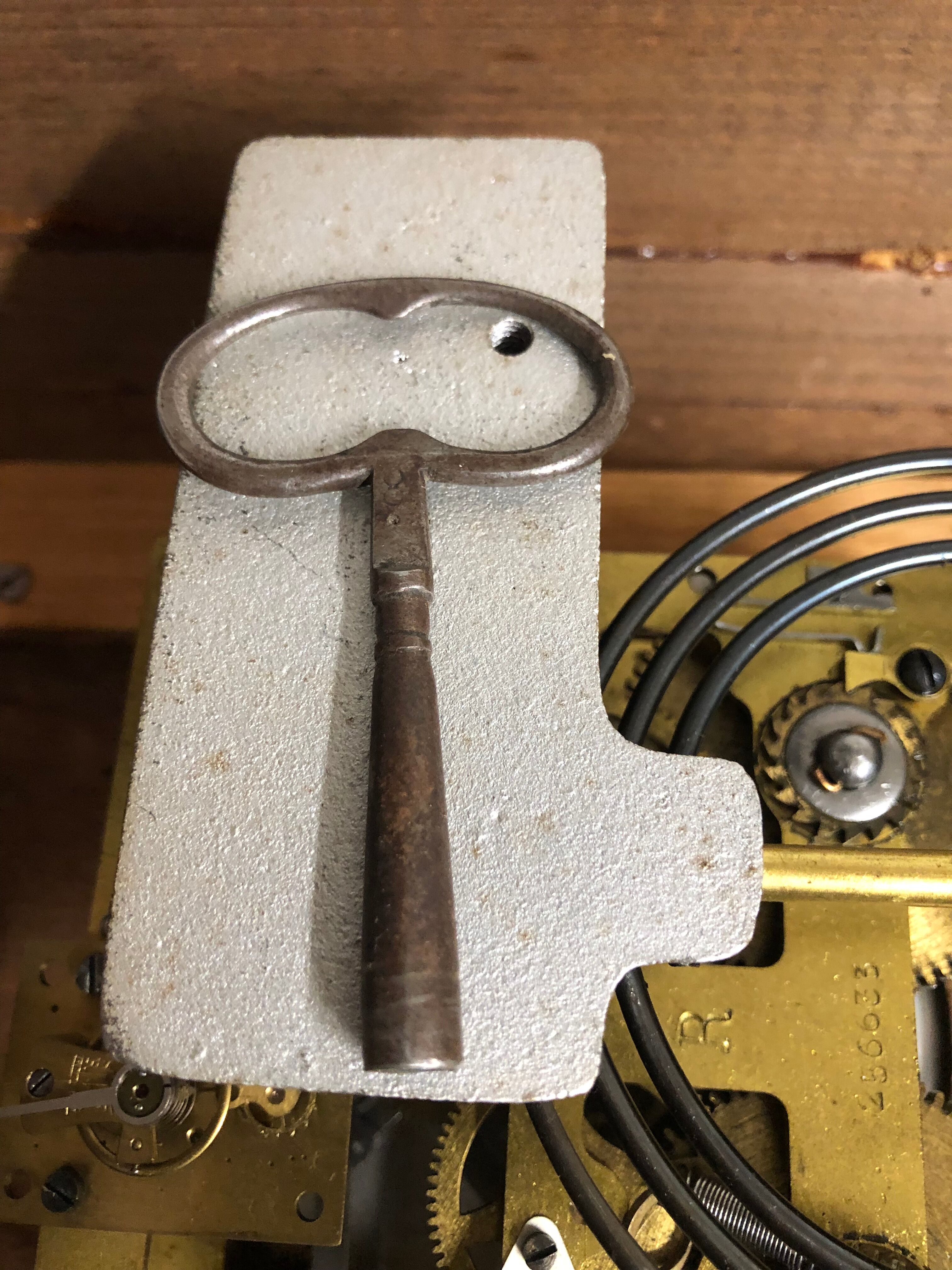 Carillon antique clock