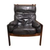 Fauteuil en palissandre par Erik Jørgensen années 1960