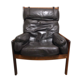 Armchair on palisander by Erik Jørgensen 1960s