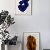 Blue Velvet art print by Maison Charlot without frame