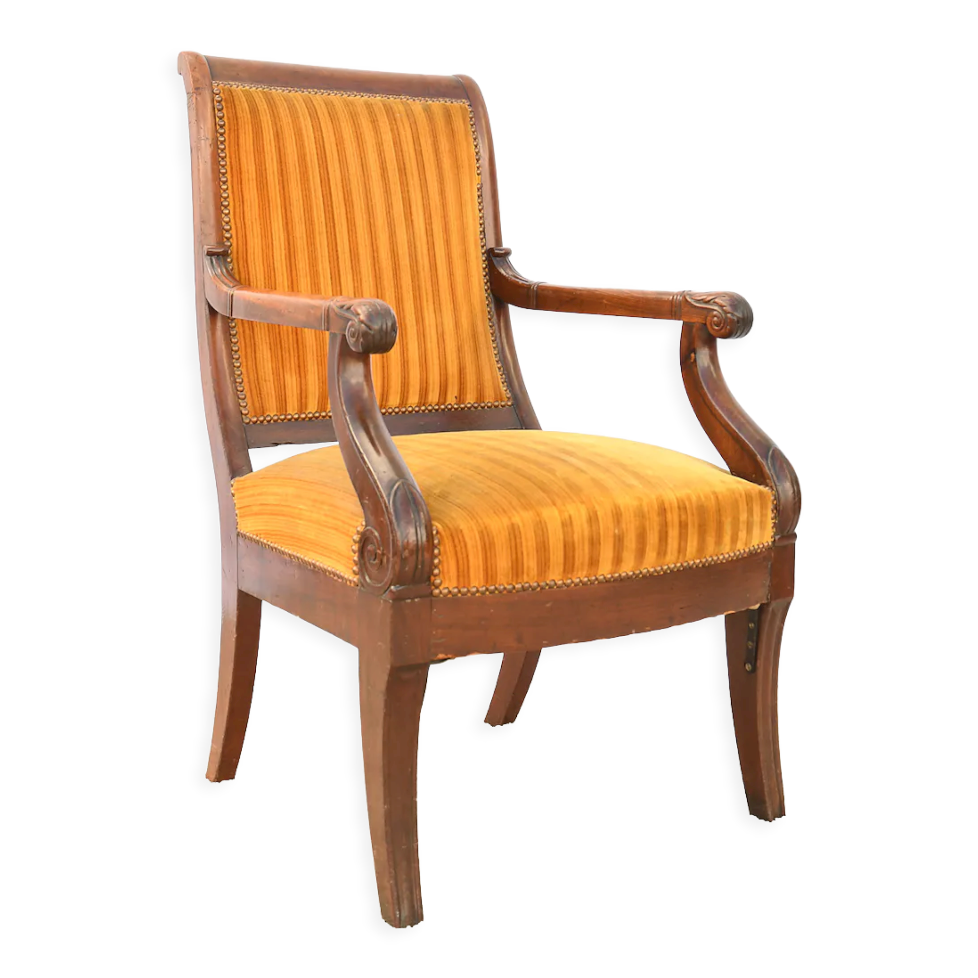 Restoration style armchair