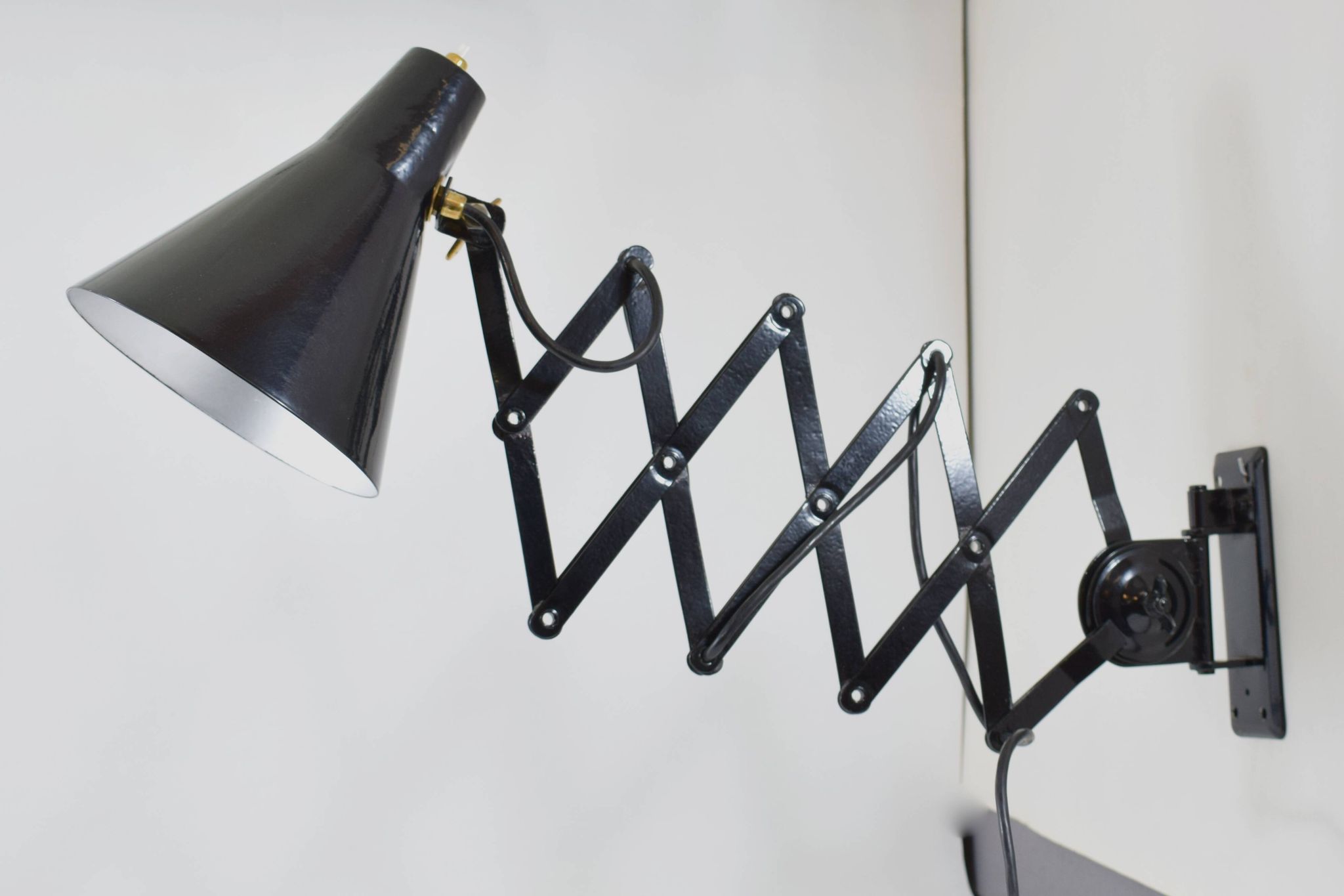Lampe murale extensible vintage industriel
