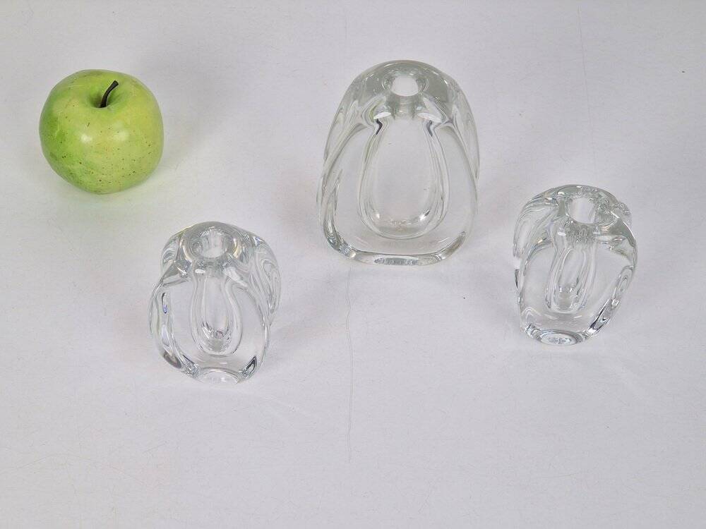 Vintage Scandinavian Glasses, 1960s, Set of 3