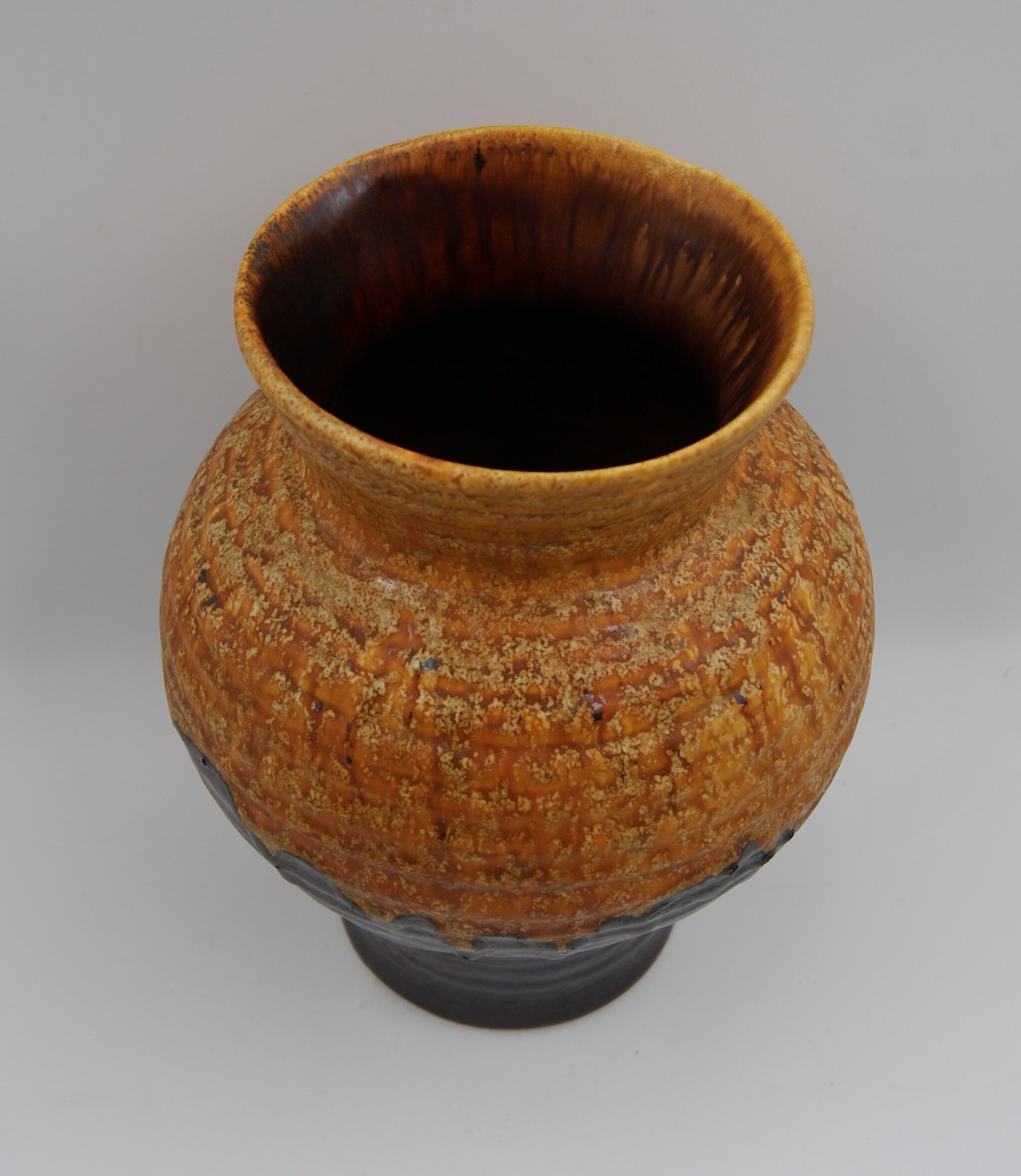 Vintage Fat Lava Germany ceramic vase