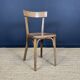 Set of 26 Baumann wooden bistro chairs from the 1950s France