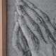Illustration prints hands in prayer