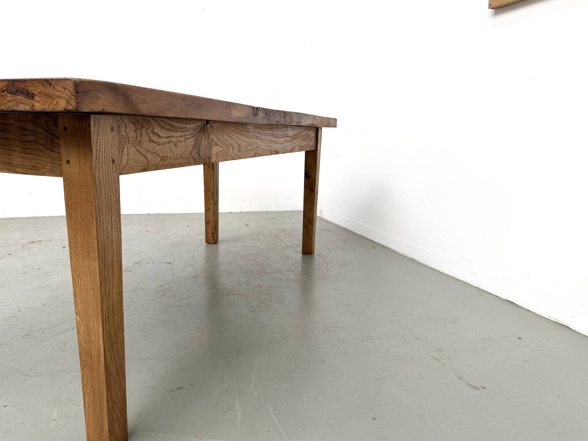 Table en chêne massif – années 50