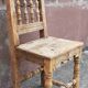 Antique wooden chair.