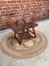 Table basse avec porte revue scoubidou