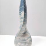 Lacquered and Airbrushed Ceramic Centerpiece /Vase Model Nr 182/2 by Vibi, Italy