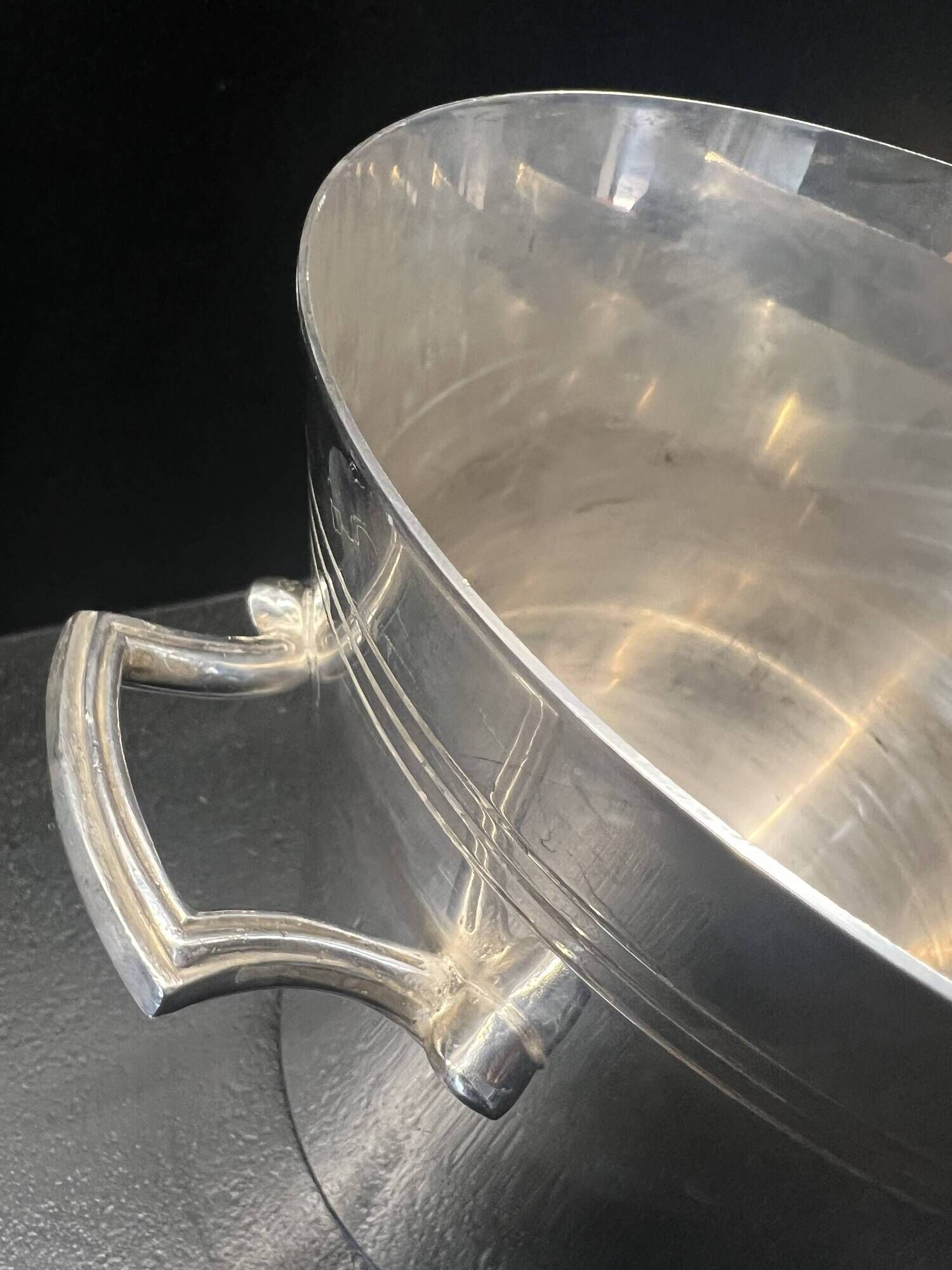 Champagne Bucket Silver-Plated Prestige Maison Roux-Marquiand 1876