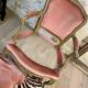 Paire de fauteuils cabriolet Louis XV