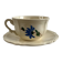 Iron earth tea cup Sarreguemines and Digoin
