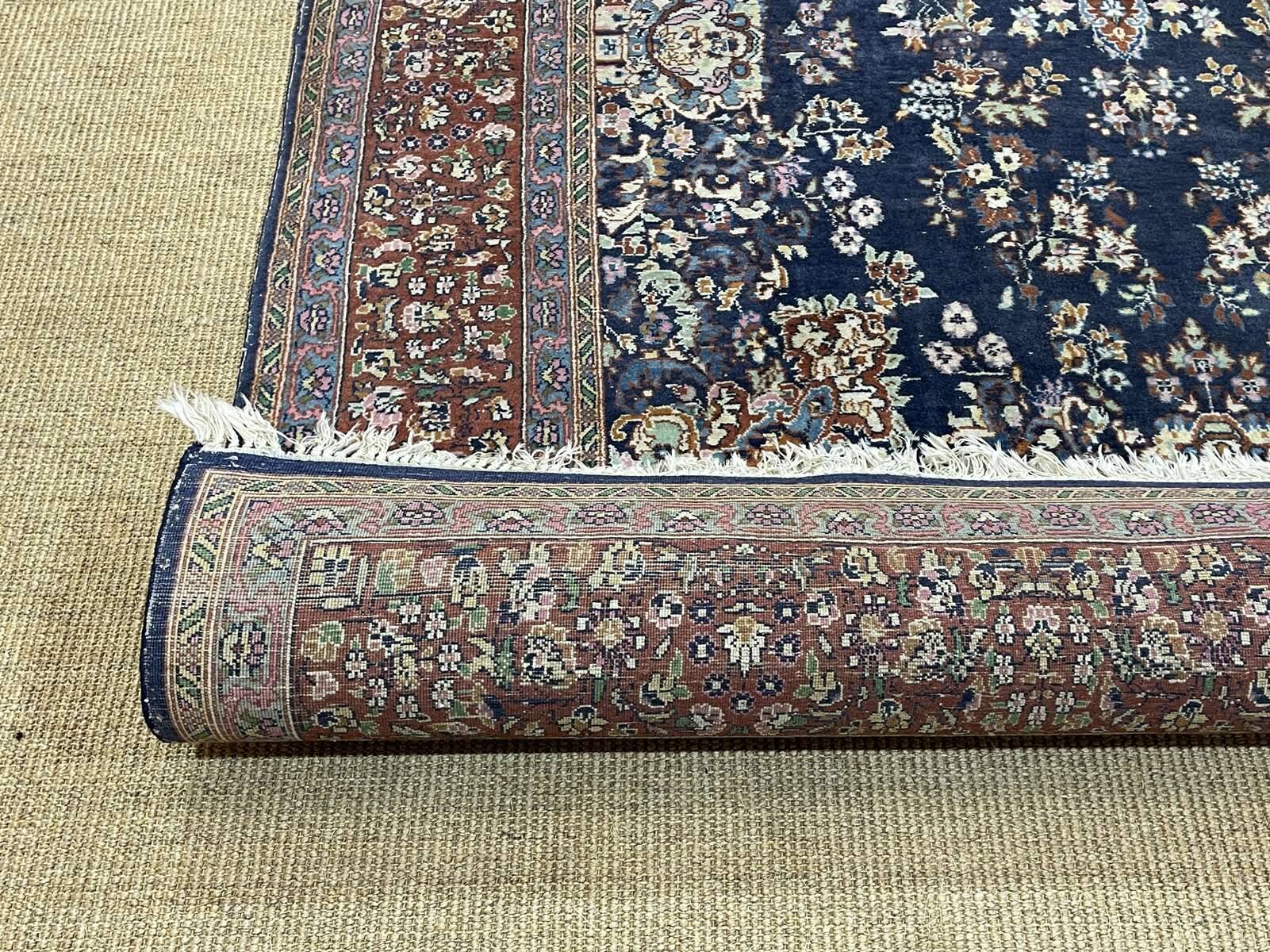 Handmade wool Iranian carpet - 2.45m x 1.40m