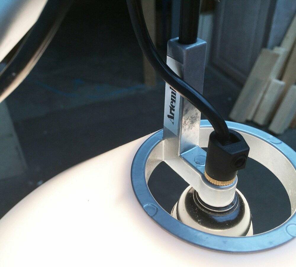 Postmodern Italian wall lamp Aggregato Braccio by Enzo Mari & Giancarlo Fassina for Artemide, 1970s