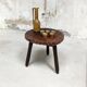 Brutalist tripod coffee table