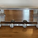 Wall mounted coat rack