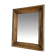 Antique giltwood wall mirror in gold