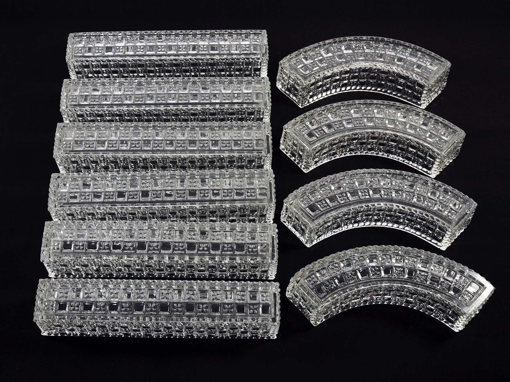 Art Deco Val St. Lambert Centre de Table Cristal-Circa 1930s