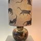 Charming table lamp for cat lovers - newly assembled
