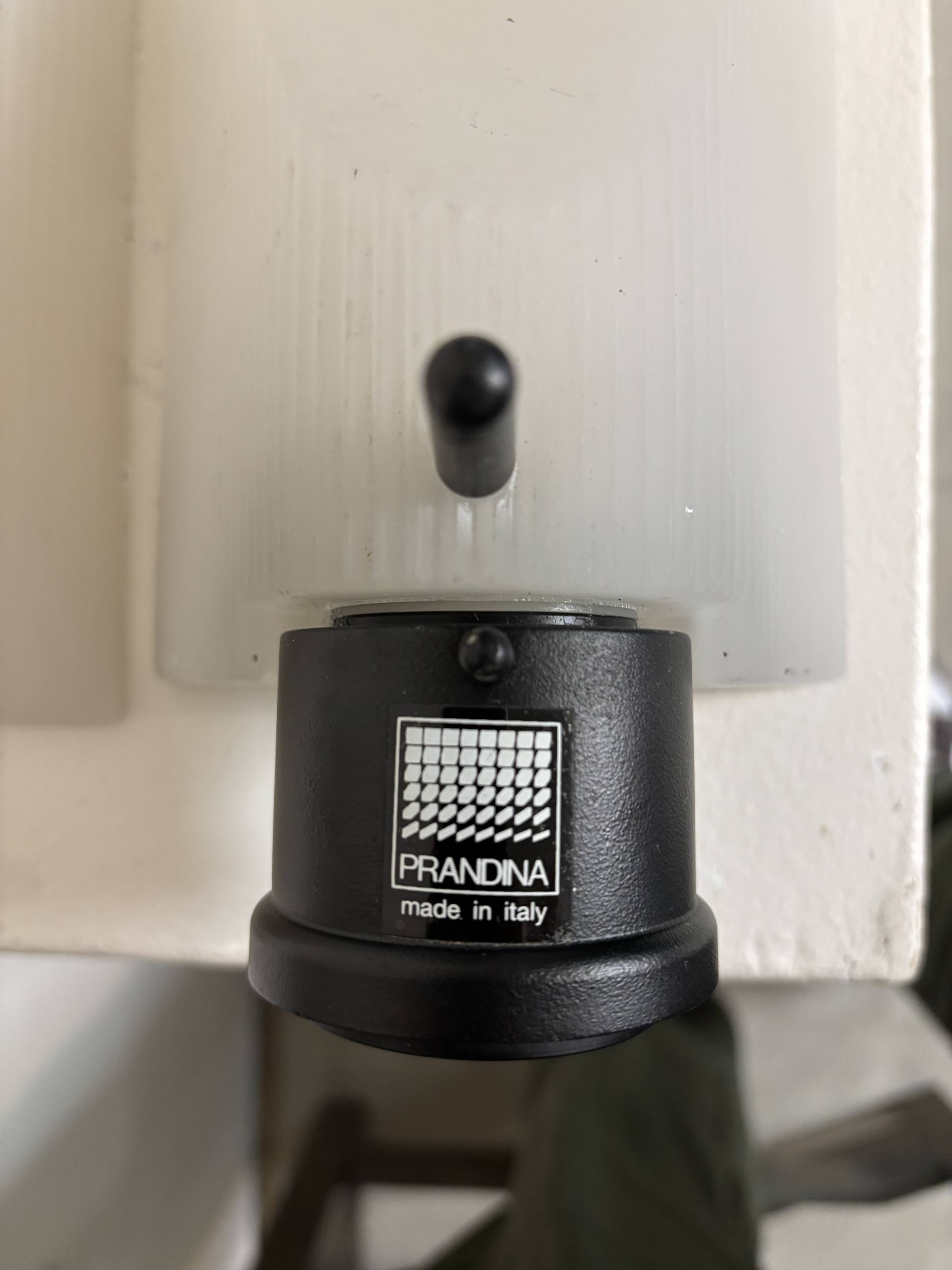 Prandina wall light, Italy 1980