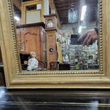 Small louis philippe golden mirror