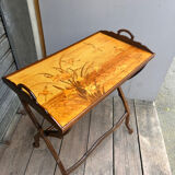 Tea table signed Gallé art nouveau era