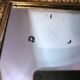 Small Rococo Baroque style mirror by Roberta Wood vintage 50/60