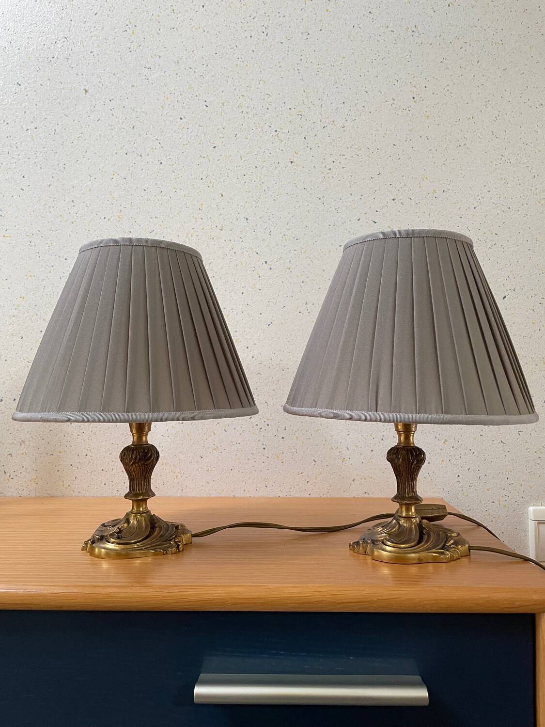 Bronze bedside lamps