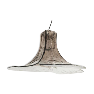 Italian Vintage Murano Glass Flower Pendant by Carlo Nason for Mazzegga, 1970s.