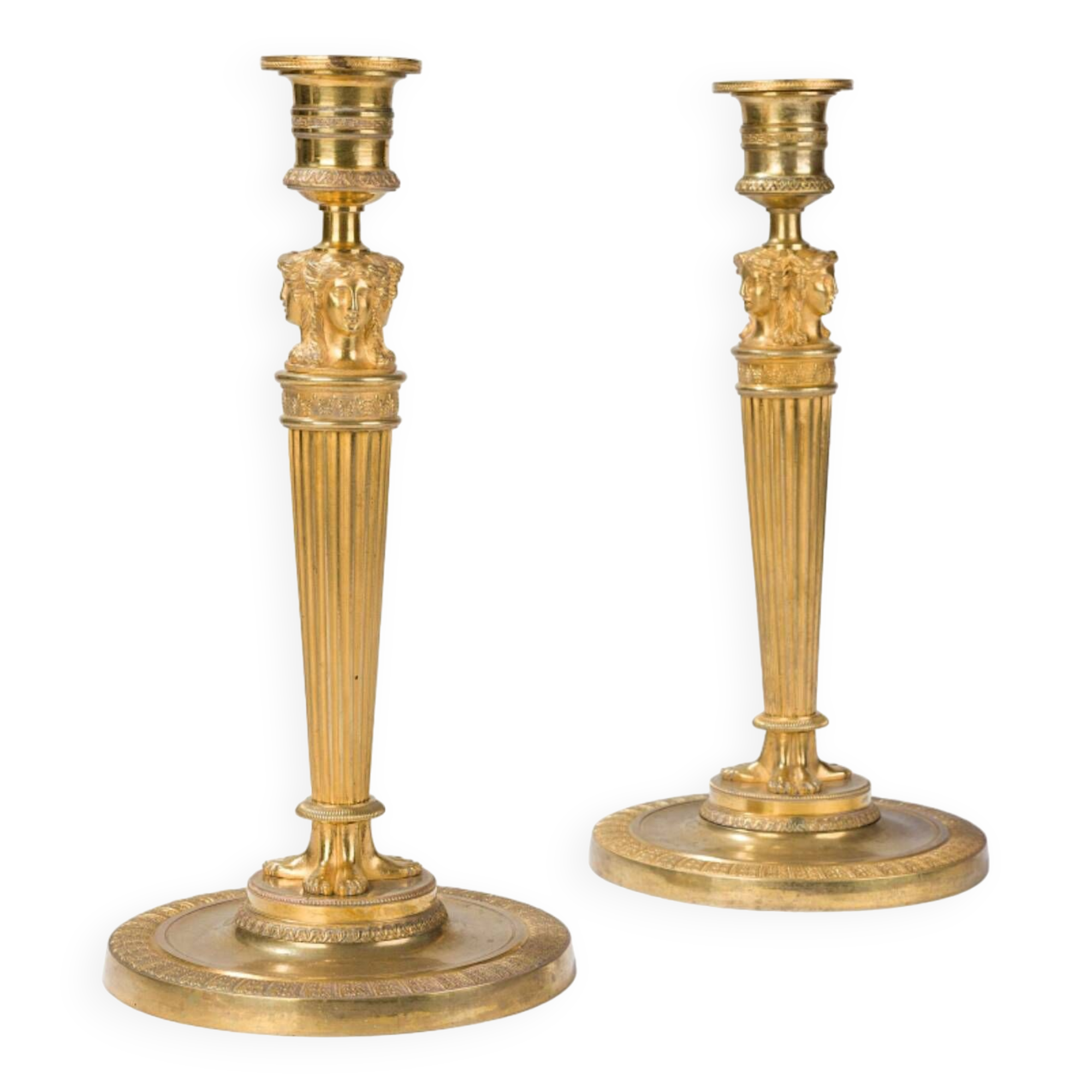 Pair of candlesticks - 2nd Empire period