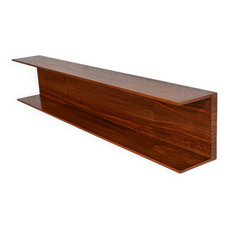 Floating wall shelf by Walter Wirz