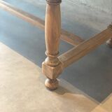 Table de ferme sablée à rallonges
