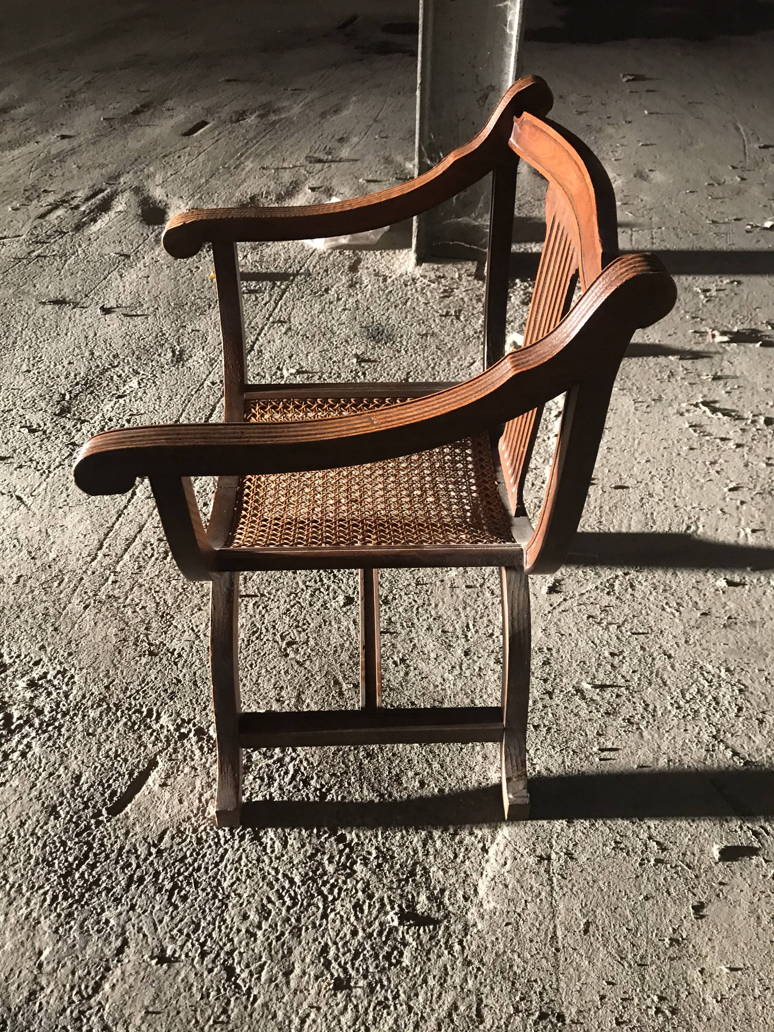 Fauteuil Dagobert ancien